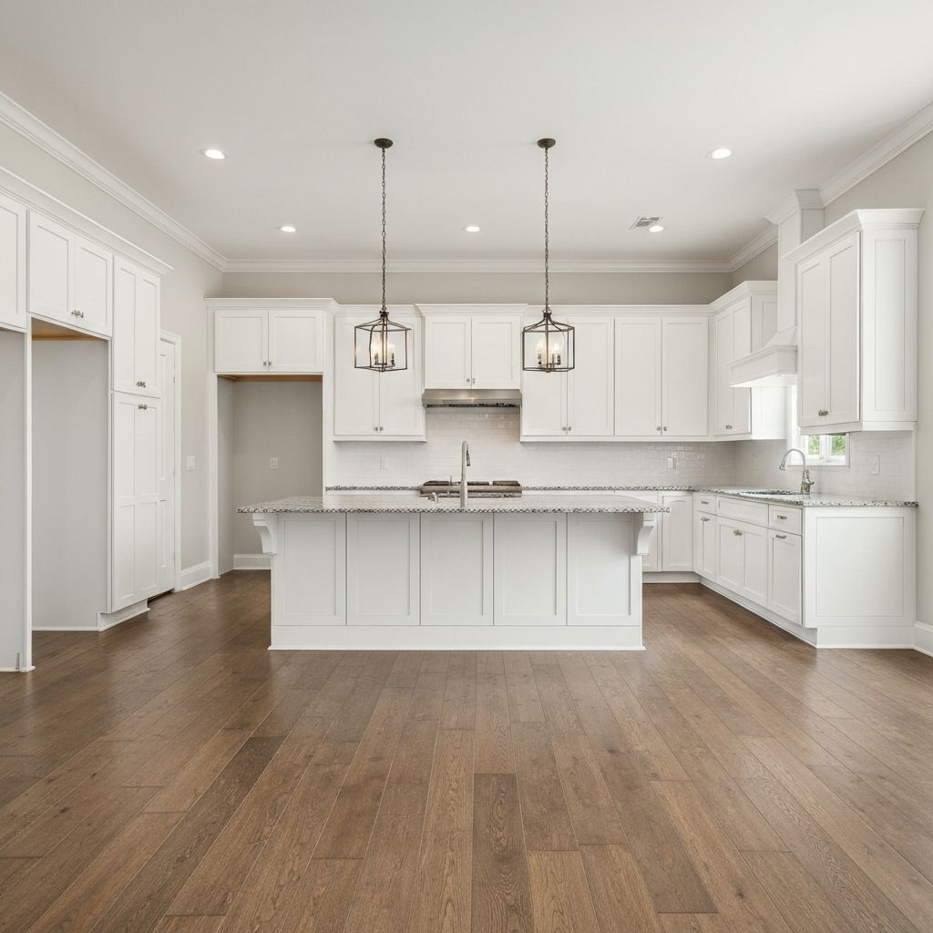 Custom stone countertop installation project